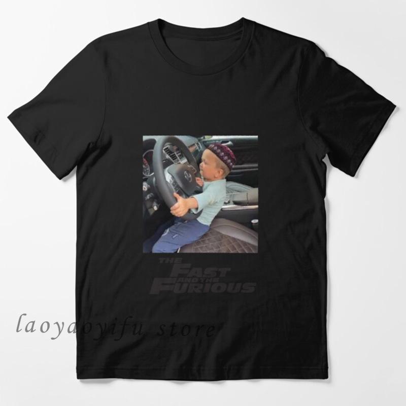 Classic Hasbulla Fighting Meme TShirt Mini Khabib Blogger Top Funny Graphic T Shirts Unisex Polyester Tee Kawaii Clothing Custom