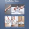 1pc Microfiber Self Wash Spin Mop 360 Rotating MopHead Cleaning Pad