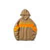 Li Ning New York Fashion Week Long Sleeve Pullover Hoodie Men Hoodies Scented-Apricot AWDP845-4
