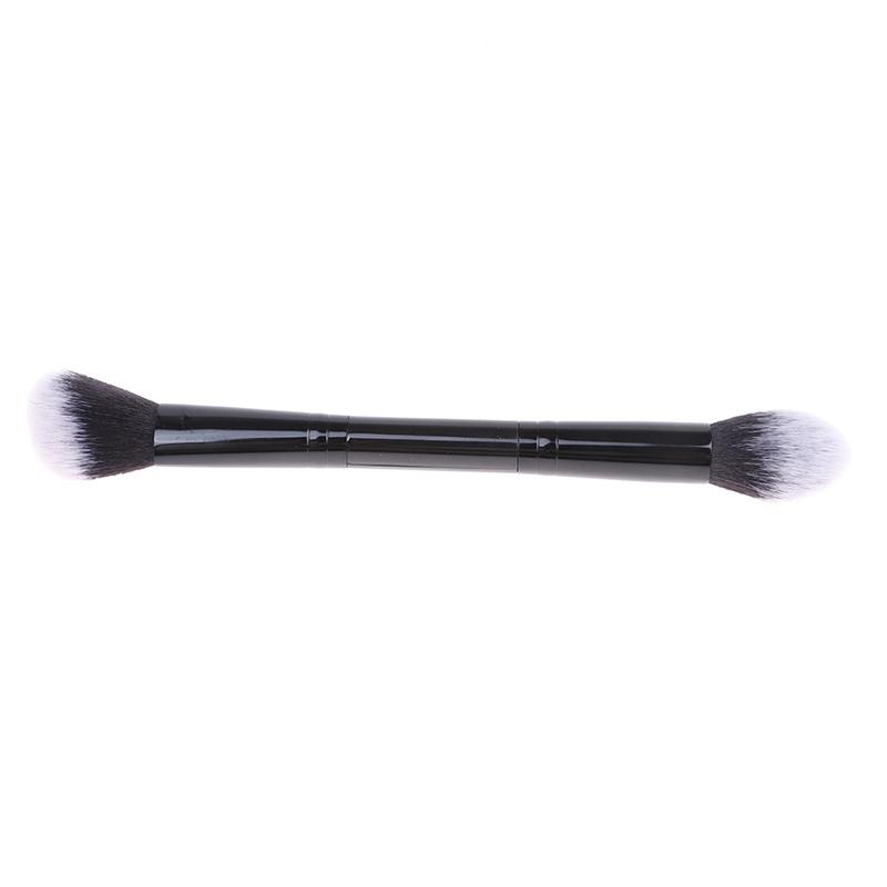 Double Head Makeup Brushes Highlighting Brush Face Contour Brush Soft Hair Blush Brush Beauty Cosmetic Tools