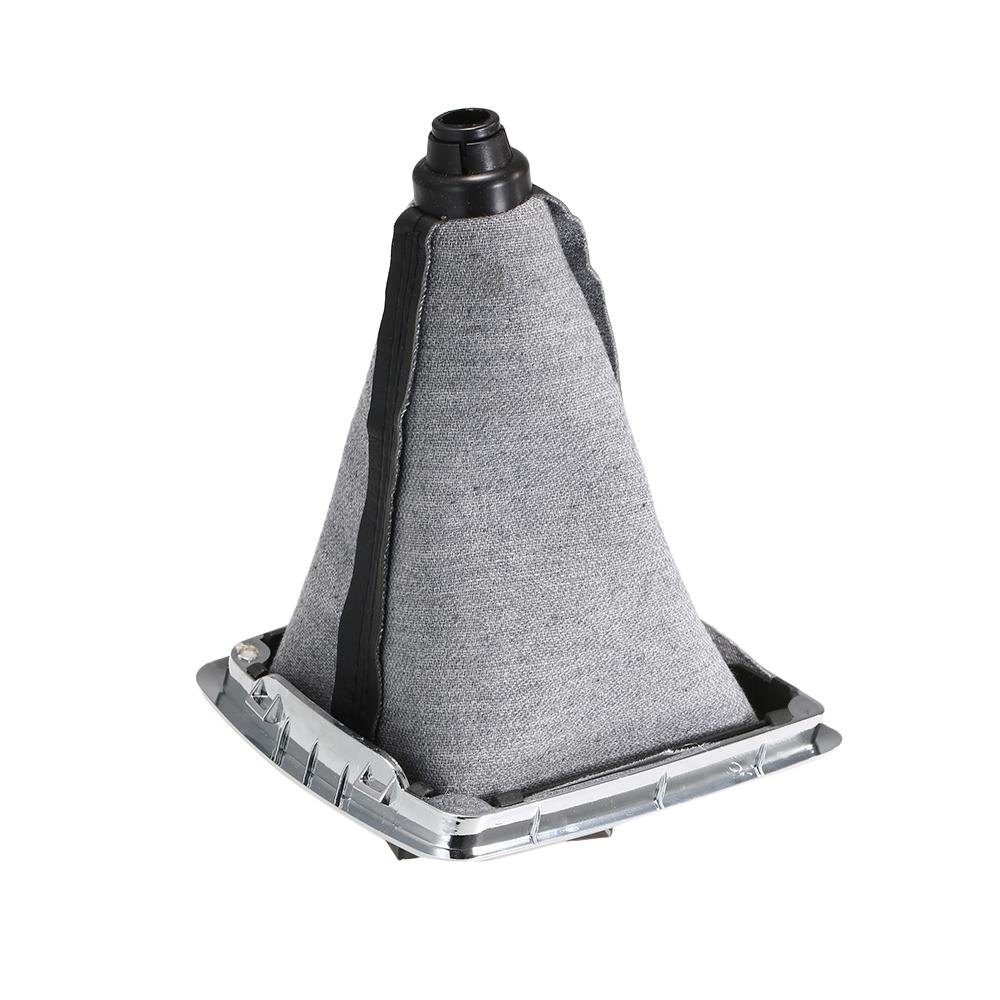 Gear Shift Cover 5 Speed Manual Transmission Gear Shift Stick Knob Dust Proof Cover Replacement for Ford Focus