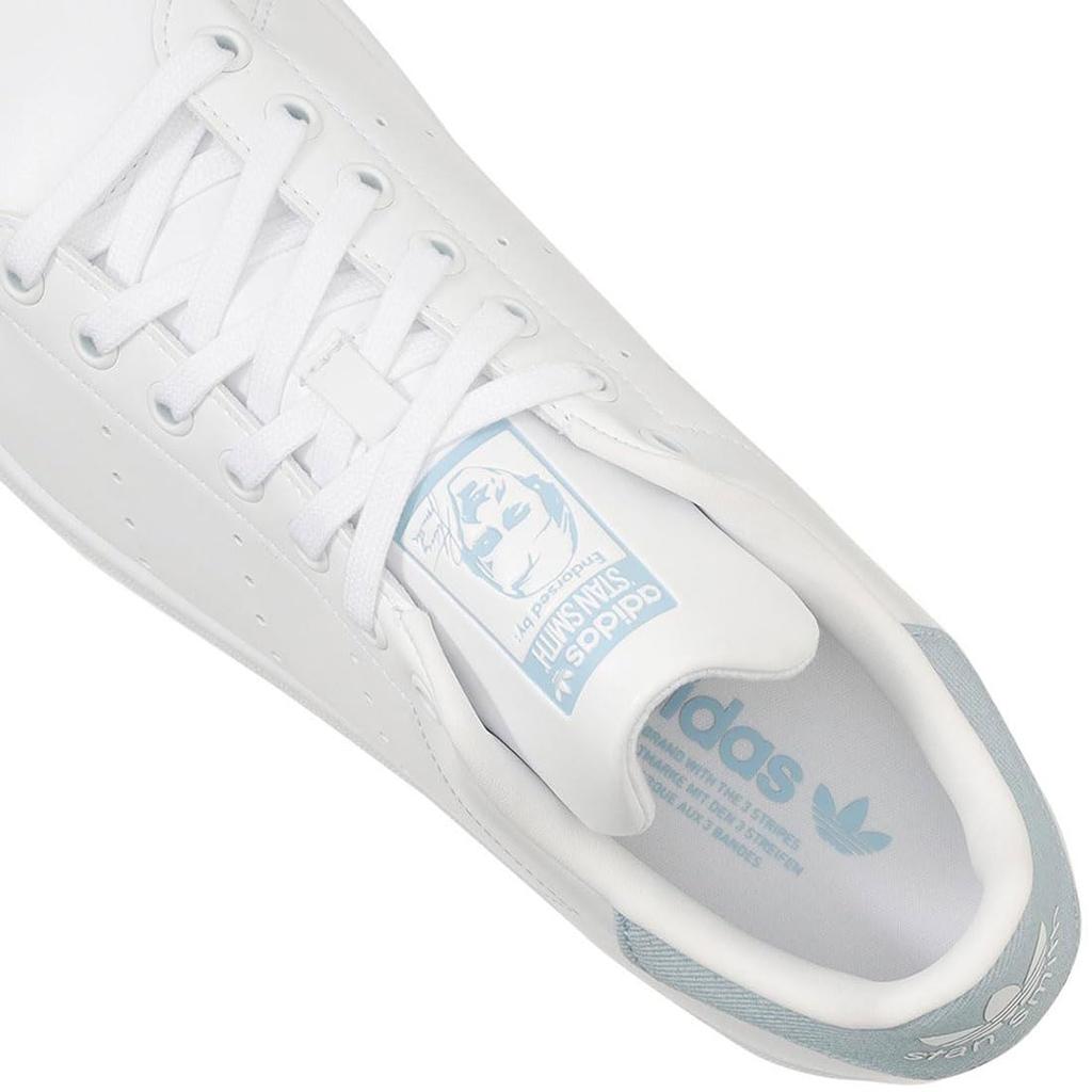 Adidas Stan Smith Size Footwear, White/Grey, JP8659, 24.5cm