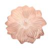 1Pc Lotus Shape Table Placemats Oil Heat Resistant Waterproof Washable PVC Heat Resistant Tableware Mat For Home Party Wedding