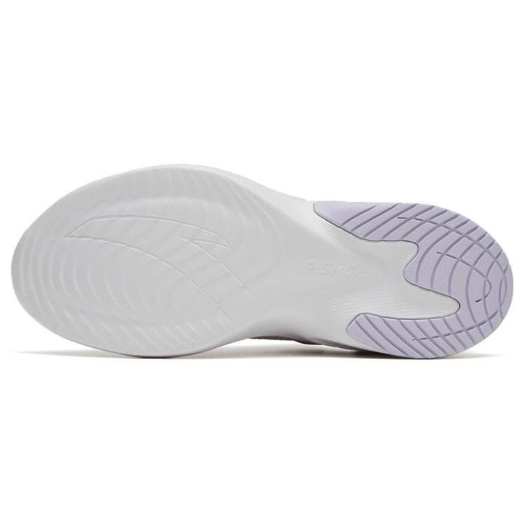 New Anta Stinger SE Anti Slip And Wear Resistant Breathable Low Top Running Shoes Women's Gray Purple 922315585-4