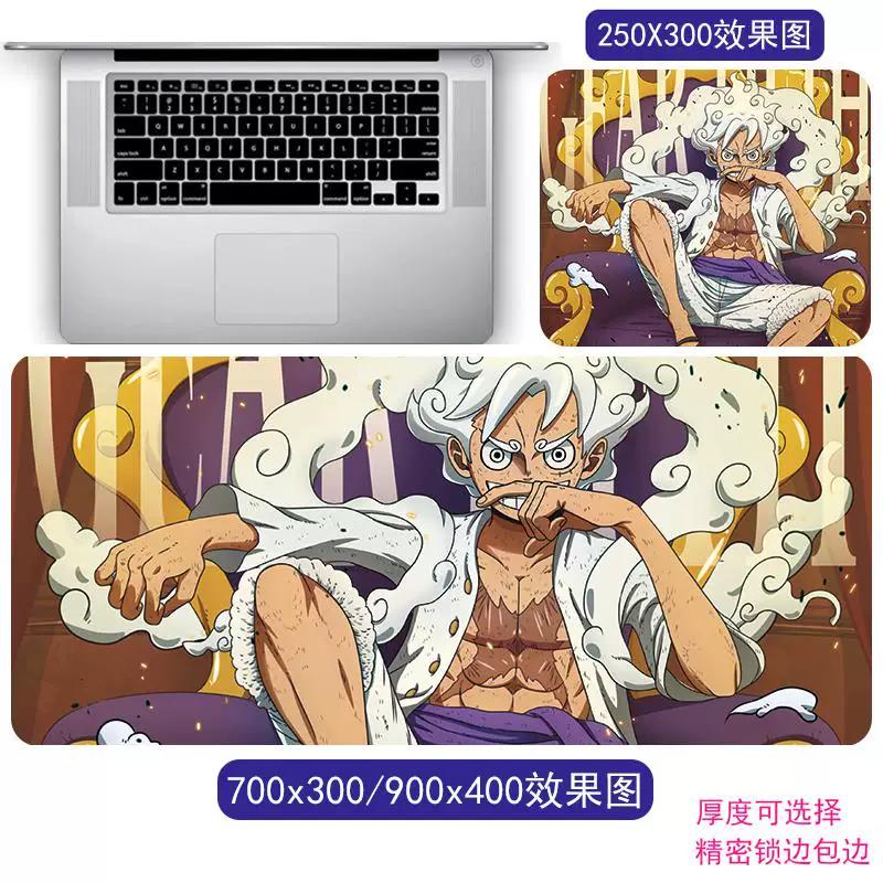 Cartoon Anime ONE PIECE Mouse Pad Oversized One Piece Roronoa Zoro Monkey D. Luffy Animation Game Office Computer Desk Mat Two-dimensional Peripheral