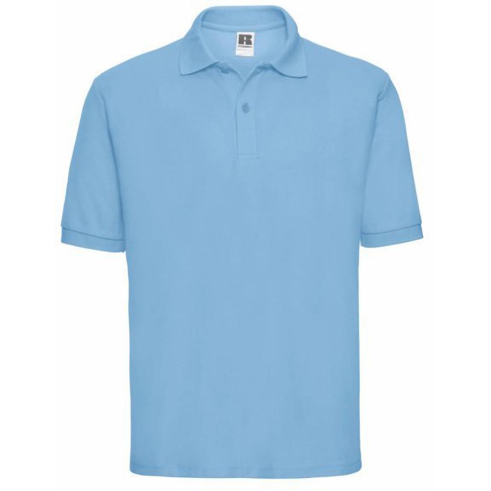 Russell Mens Classic Short Sleeve Polycotton Polo Shirt