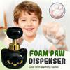 Cute Cat Paw Foam Soap Dispenser Funny Cute Cat Paw Flower Shape Foam Soap Pump Bottles Cat Lover Gift Decor for Bathroom