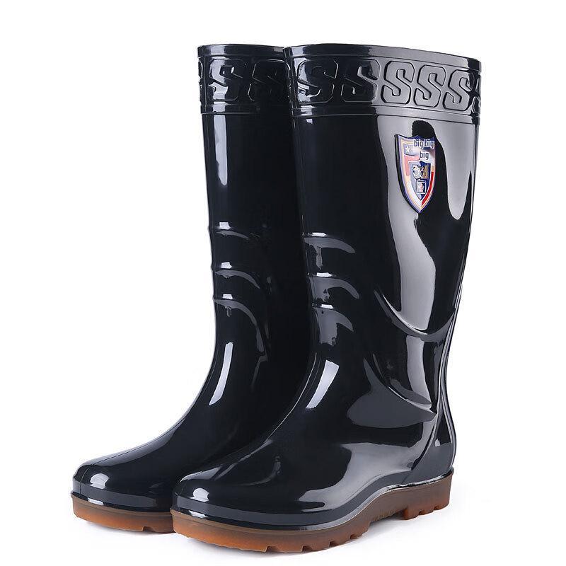 Men s Mid-Calf Waterproof Work Rain Boots 39-45