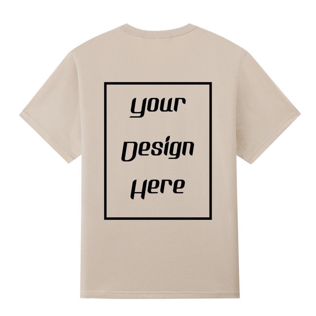 Streetwear Customized Pattern Print T-Shirt Harajuku Casual O Neck Short Sleeves Men Women Cotton T-Shirt