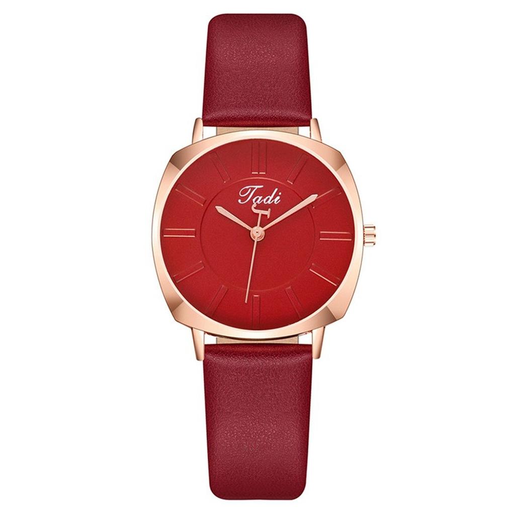 Dámské módní kožené hodinky