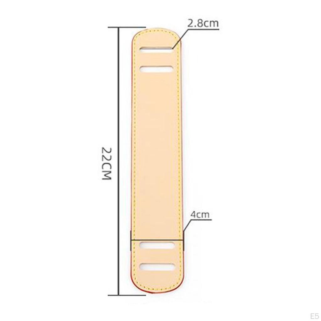 Leather Shoulder Strap Pad Fixing Thick PU Bag Cushion for Handbag