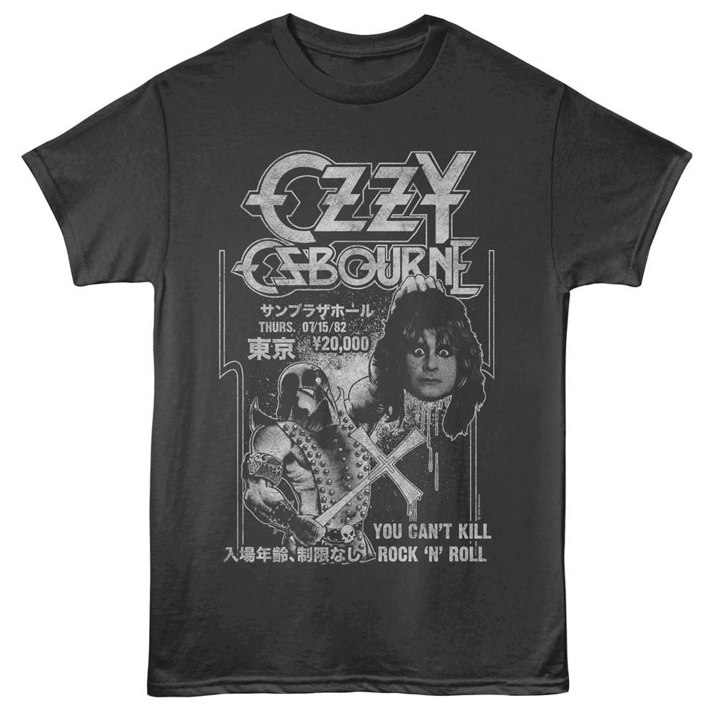 Ozzy Osbourne You Can t Kill Rock N Roll Executioner Men T Shirt Music Merch M