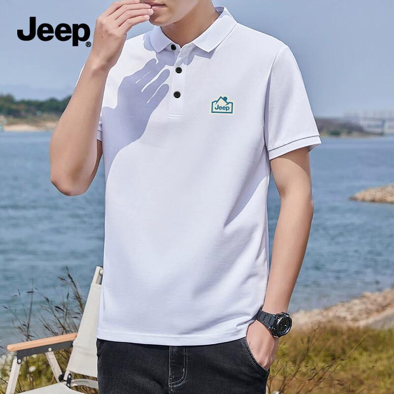 Jeep Men's Business Performance Polo Shirt