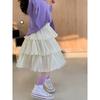 Girls Summer Tiered Cake Dress Kids Tutu Princess Dress Baby Party Gown