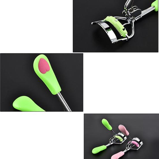 Women Wide Angle Eyelash Carbon Steel Brush Comb Curler Make Up Cosmetics Tool