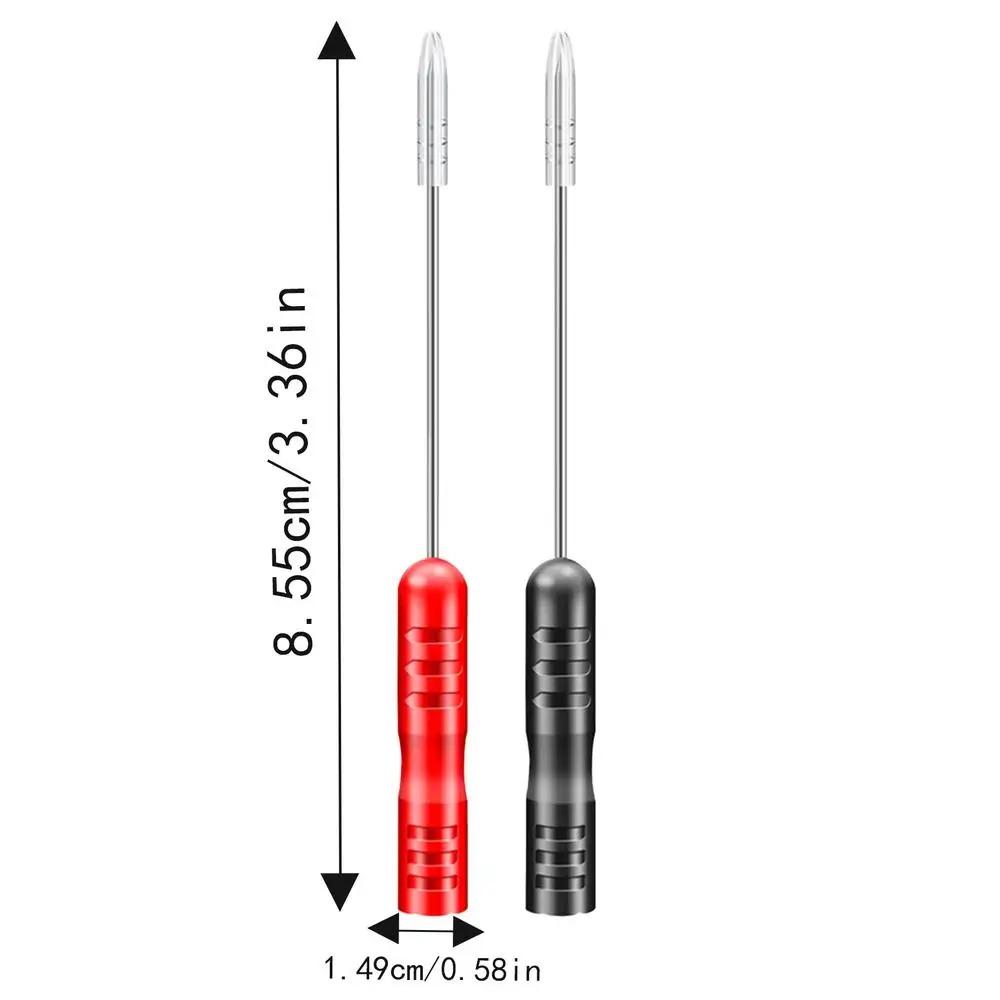 2/4 PCS Universal Multimeter Test Probe Tip Test Lead Extention Piercing Needle Tip Probe Detachable Accessories