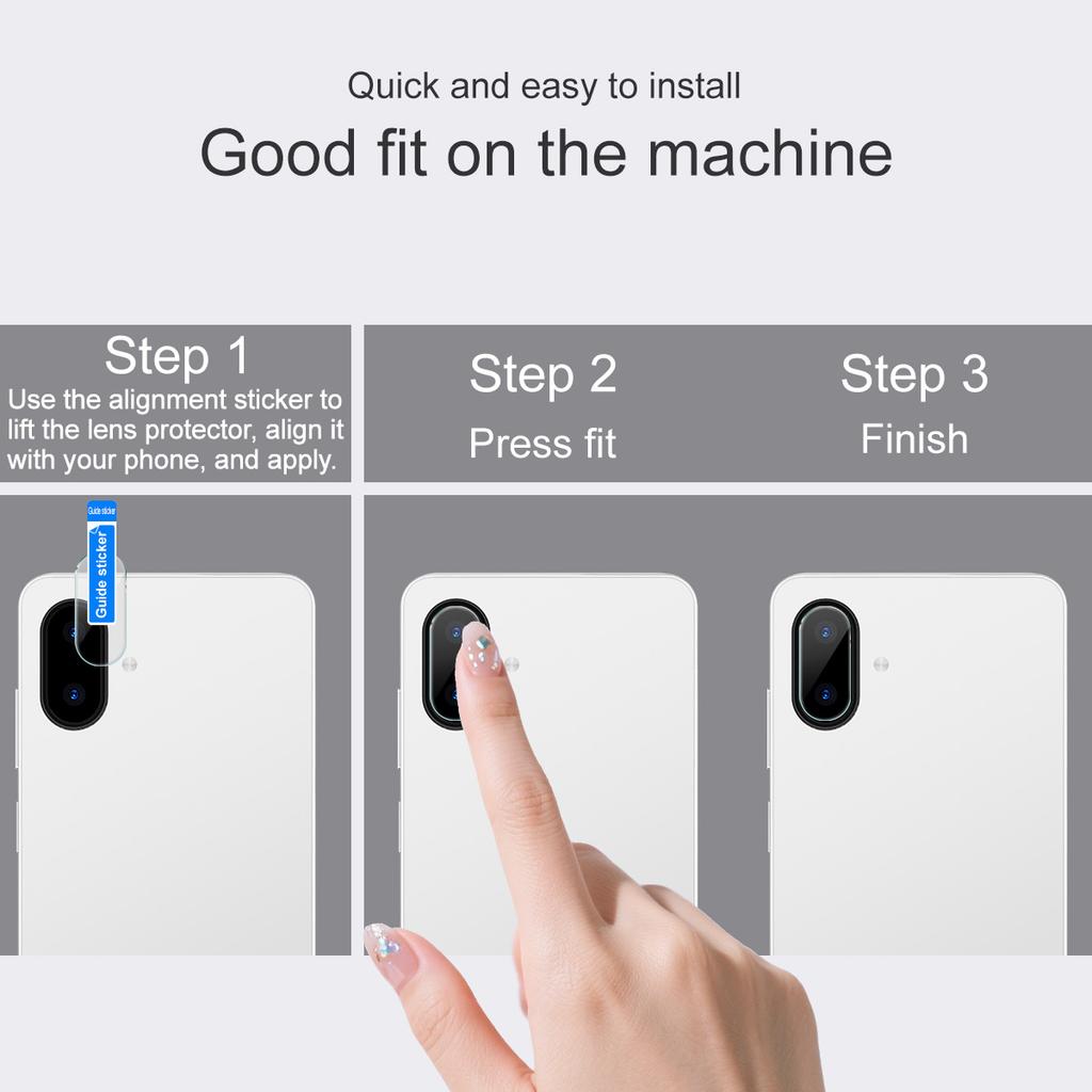 For iQOO Z10R 5G Global Glass IMAK High Definition Integrated Thin Glass Lens Film