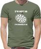 36th Birthday Darts - Mens T-Shirt - Thirty Six 36 Gift Present Years Old
