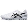 New DS LIGHT AG AG Rubber Short Studs Cushioning Coverage Impact Resistant Soccer Shoes Men's White Black 1103A116-100