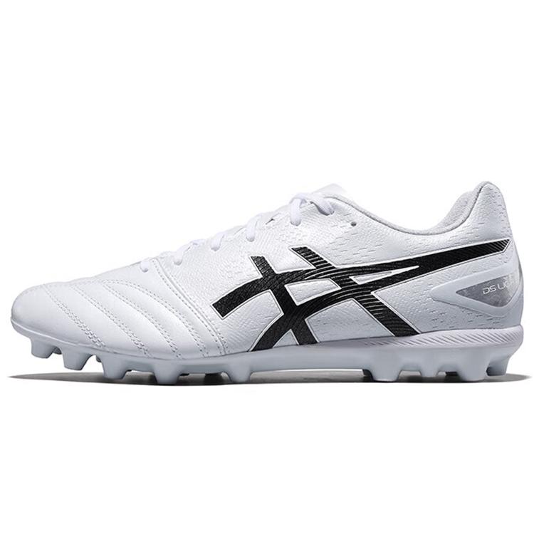 

New Asics DS LIGHT AG AG Rubber Short Studs Cushioning Coverage Impact Resistant Soccer Shoes Men s White Black 1103A116-100 43.5