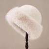 "2024 Versatile Fashion Mongolian Hat with Ear Protection - Thick Fur Plush for Cozy Autumn & Winter"