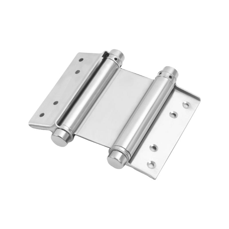 Sturdy Stainless Steel Double Spring Hinges Ensures Quiet and Opening Designs for Indoor and Outdoor Applications