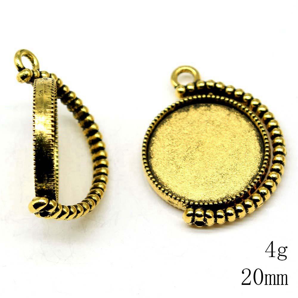 Bijuterii și Accesorii de Ziua Mamei Potrivite pentru Cabochon de Sticlă Rotund 20mm Bază Setare Tavă Bezel Piese Accesorii Bijuterii Accesorii pentru Bărbați