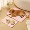 Pet Cooling Mat Dog Bed Summer Breathable Cooling Pad for Dogs Cats Ice Silk Fabric Cooling Mat for Pets Indoor Outdoor Use