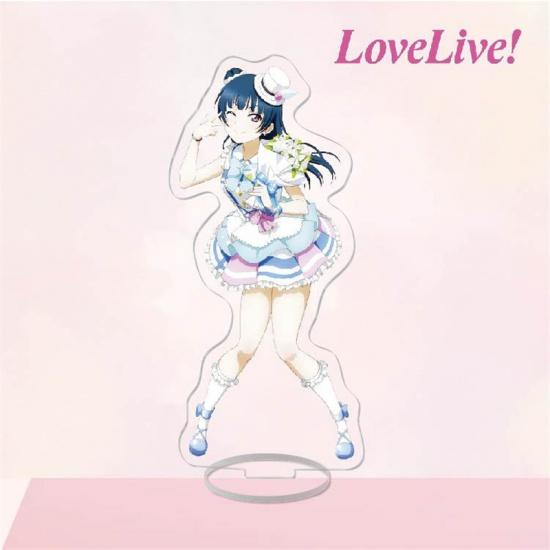 Modellino Stand Gruppo Anime Moda Love Live Portachiavi Kotori Minami Nico Yazawa Sonoda Umi Figure Supporto Standee Scrivania
