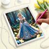 The Disney Cinderella Healing Natural Atmosphere The Pearl embedded Jigsaw Puzzle Handcrafted Decoration Gift Can Be Used As A Home Decoration Item