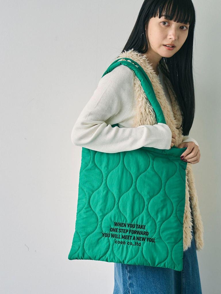 Torba typu tote z haftowanym logo 76816480305 7500 GRATIS [Coen] COBALT(75)