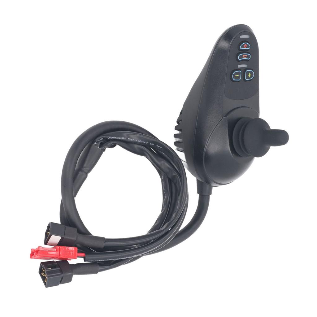 Electric Wheelchair Power Controller 50A 4 Keys Brush Electric Wheelchair Joystick Controller DC24V