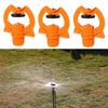 1/2" Impact Type Refracted Nozzles and 20cm Brackets 360 Degree Automatic Scattering Garden Lawn Irrigation Sprinklers 5/10Pcs