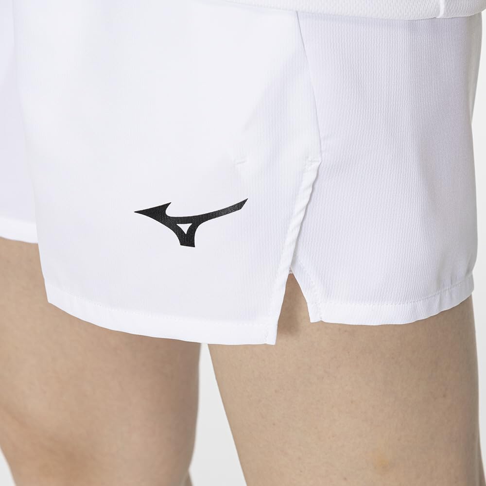 Tennis Badminton Game Half Officially Recognized by the Japan Badminton M [Mizuno] Pants, Pants, Association, 62JBB220, Women's, White,