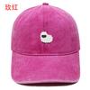 New Cute Lamb Embroidery Washed Retro Baseball Cap Men's and Women's Leisure Outdoor Sunshade Cap Tide