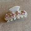 Rhinestone Hair Clips 3D Flower Shark Clip Elegant Butterfly Hair Claw  for Women Girls