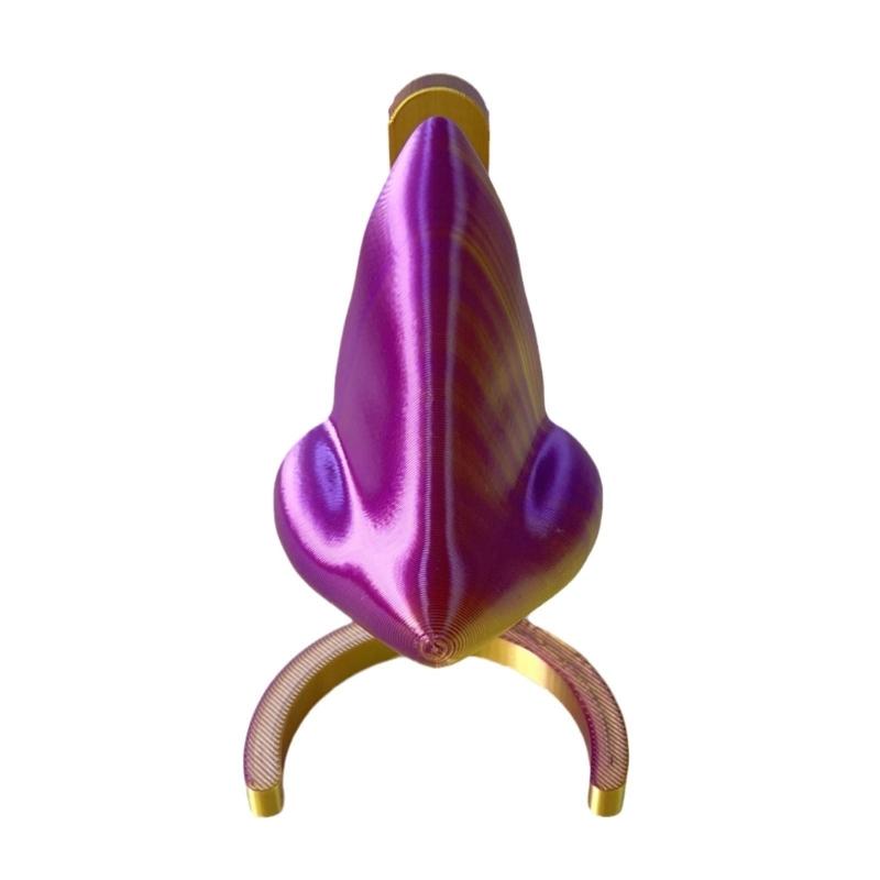 

Подставка для очков в форме носа, настольные органайзеры для очков, стойка для демонстрации солнцезащитных очков и очков для зрения для гостиной, спальни фиолетовый/золотистый