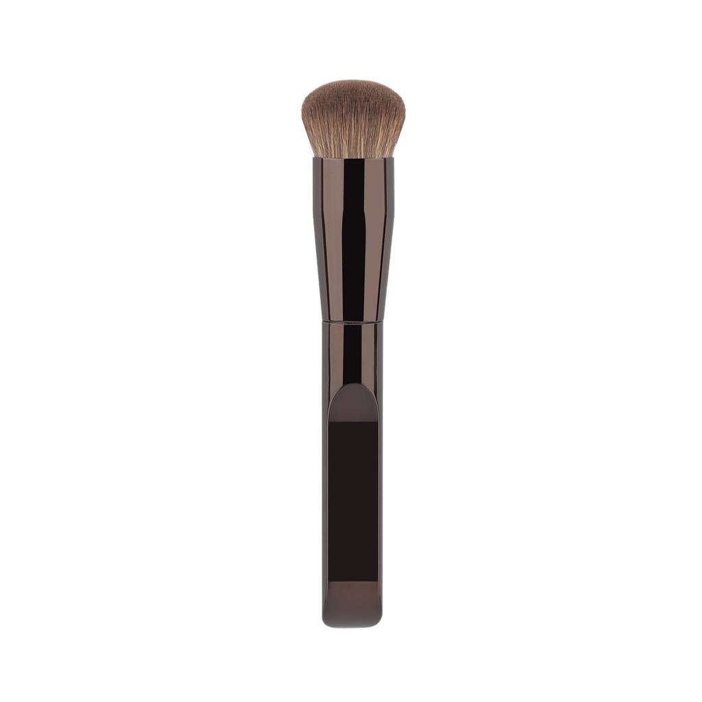 New single round head/flat head foundation brush, seamless concealer, do not eat powder soft hair dense beauty tool now