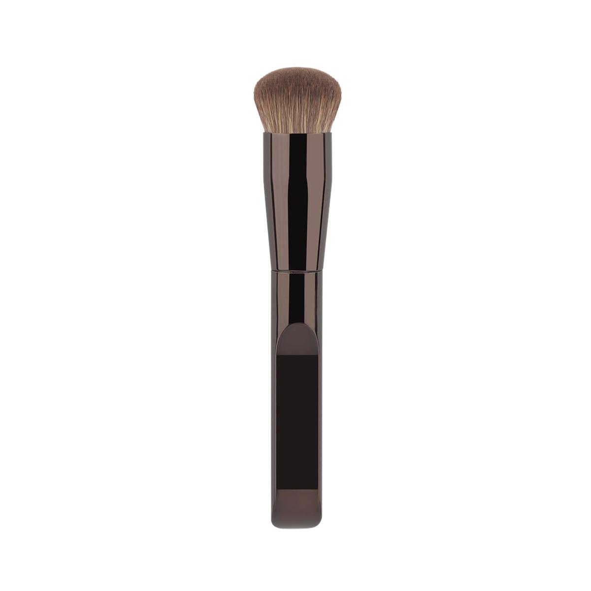 

New single round head/flat head foundation brush, seamless concealer, do not eat powder soft hair dense beauty tool now
