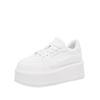 Muffin thick sole inner height increase little white shoes women's 2025 new spring popular women's shoes popular casual sports board shoes