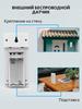 Multi -zone Weather Station with a Wireless Sensor. Termometer, Humidity, Table Hours, Alarm Clock.