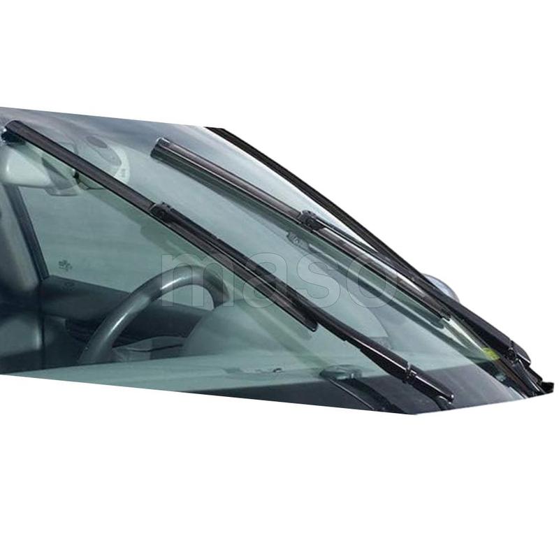 Fit for Passat Rubber Front Windshield Wiper Blade Pair Set
