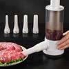 Manual Sausage Maker Vertical Sausage Maker with Stuffing Tubes Meat Stuffer Filler for Kitche Homemade Sausage Kitchen Tools