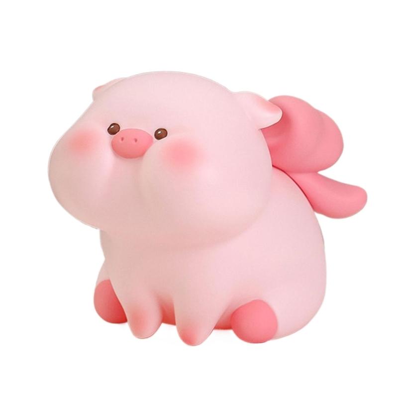 

Cartoon Pig Shaped Piggy Bank Cartoon Pig Money Saving Early Educational Fun Table Toy Ornaments for Kids