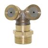 1/2" Misting Nozzle Brass Atomizing Spray Fitting Nebulizer Hose Connector Water Sprinklers Heads Adjustable Garden Irrigation