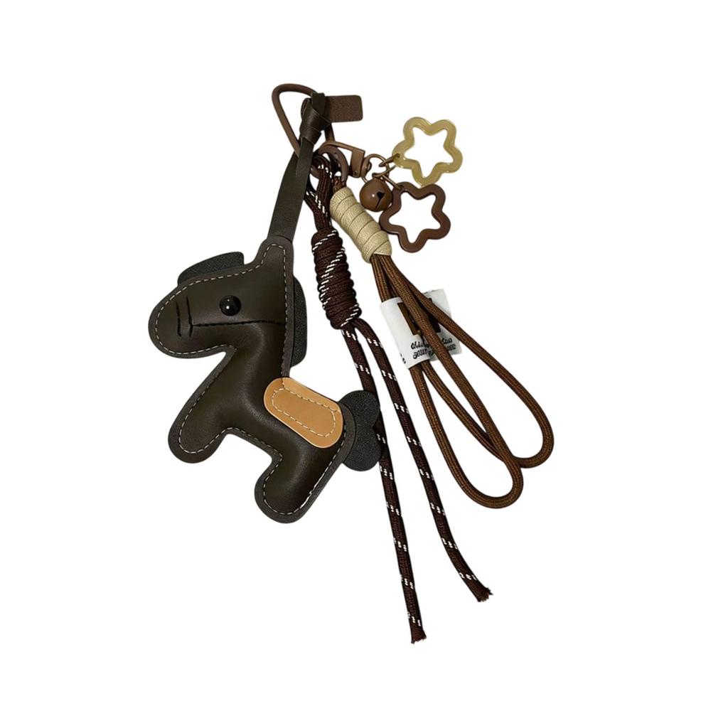 Creative Horse Shaped Bag Charm Symbolizing Wealth Decoration Perfect Gift For Women and Girls On Various Event