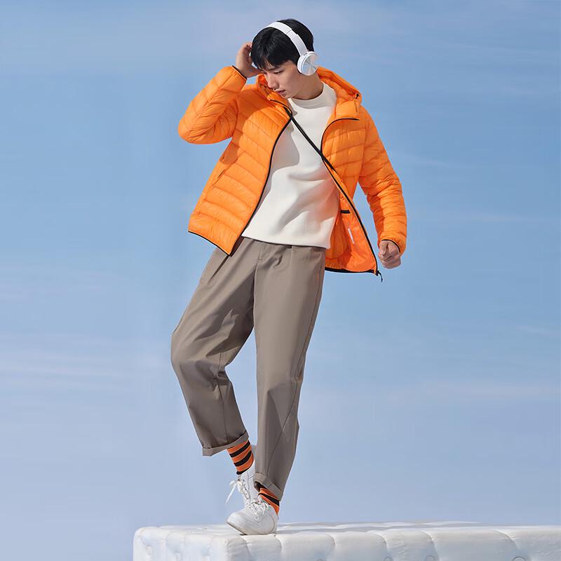 Tambor Men's Lightweight Hooded Goose Down Jacket