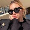 Retro Kattenoog Zonnebril Dames Heren Merk Designer Vintage Zonnebrillen Vrouwelijk Mannelijk Spiegelmontuur Buiten Dames Oculos De Sol