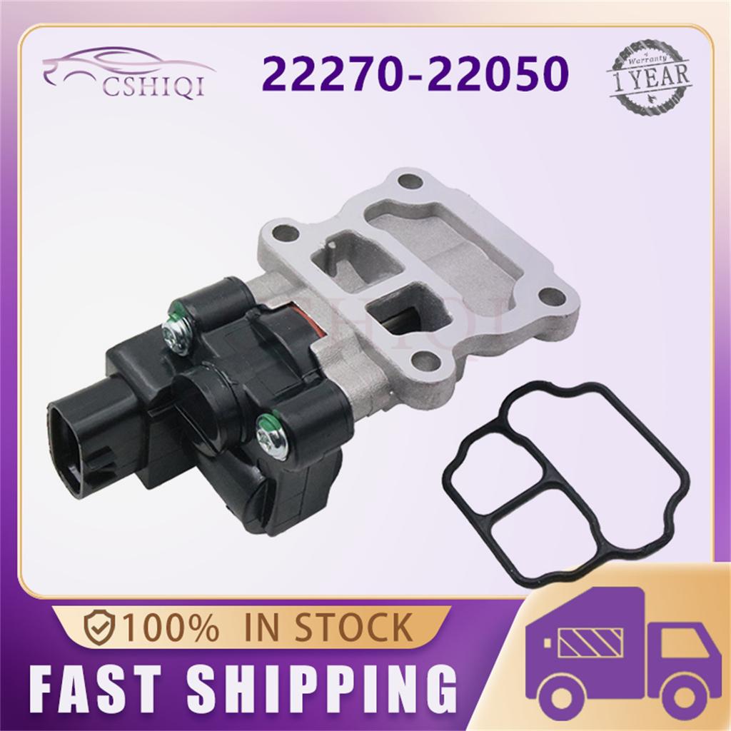 22270-22050 2227022050 Zawór sterowania biegiem jałowym 22270-22010 Do Chevrolet Prizm Toyota Corolla 1.8L 222700D030 22270-0D030