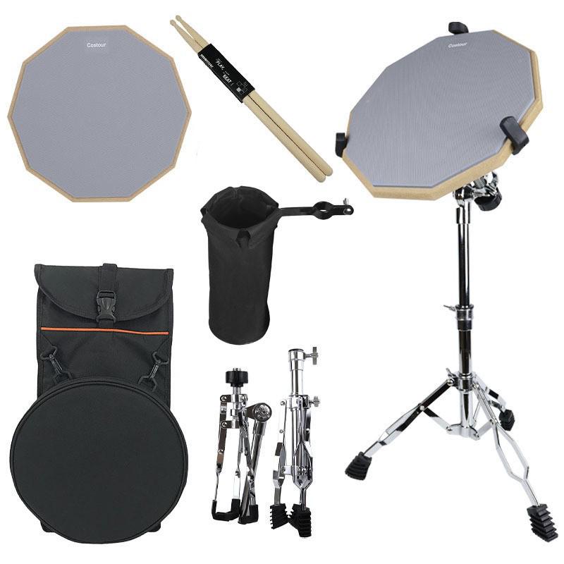 Beginner 12-inch Practice Drum Pad Set